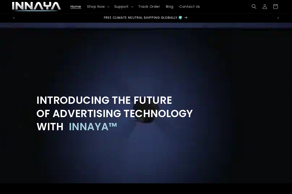 INNAYA homepage screenshot