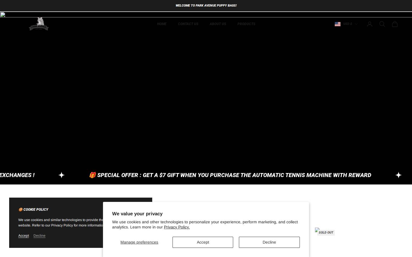 innerbition.com homepage screenshot