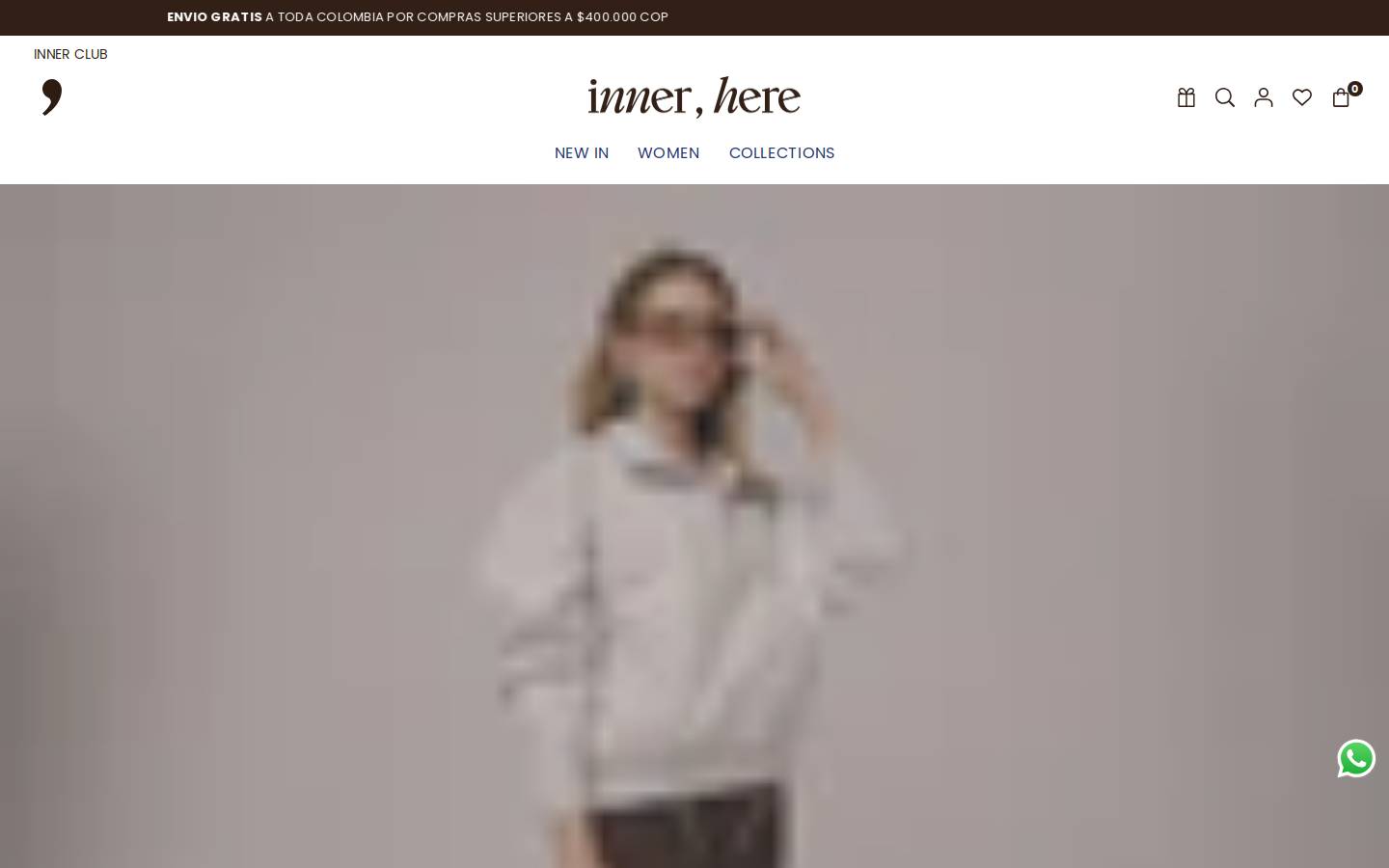 innerhere.com homepage screenshot