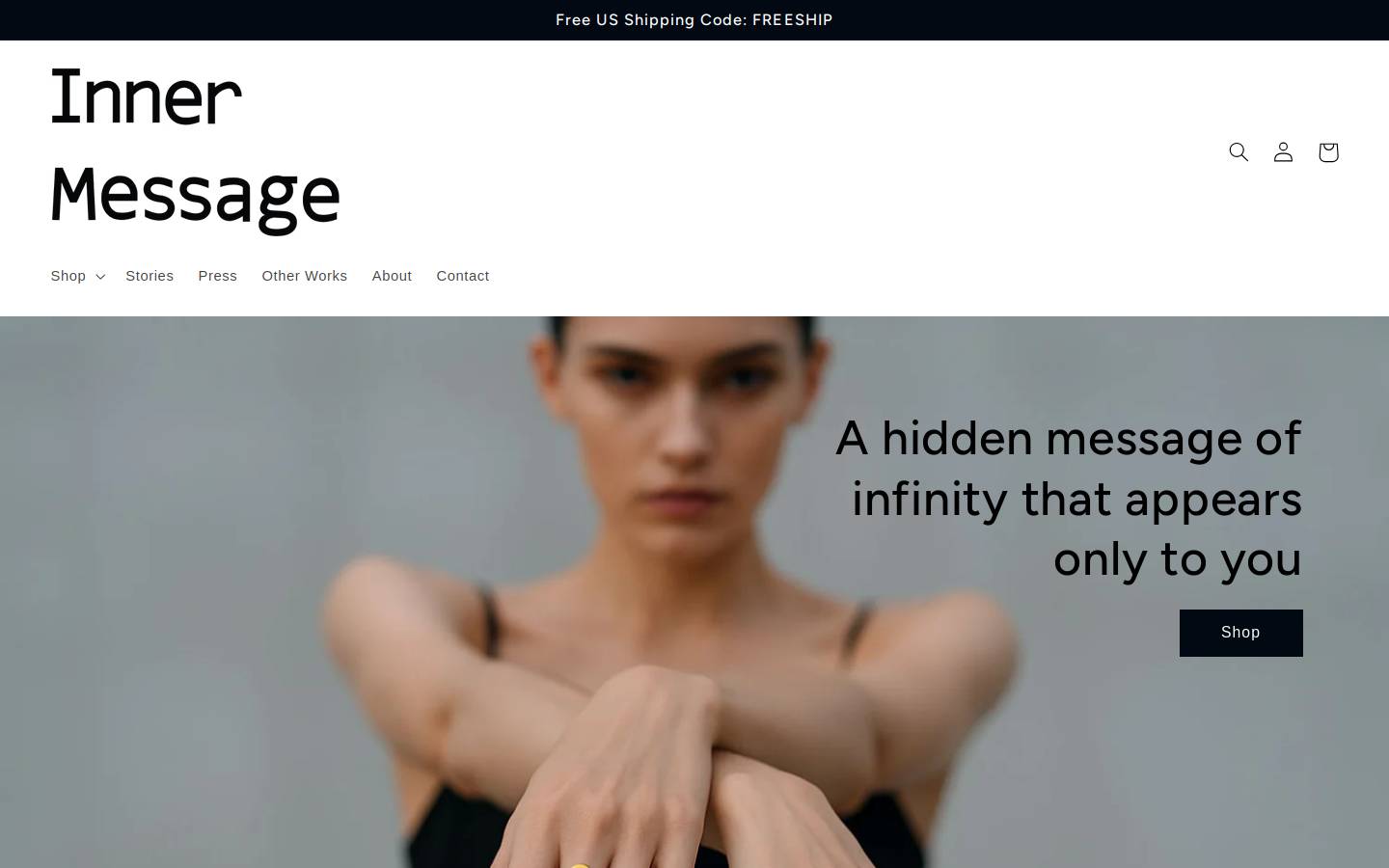 innermessagering.com homepage screenshot