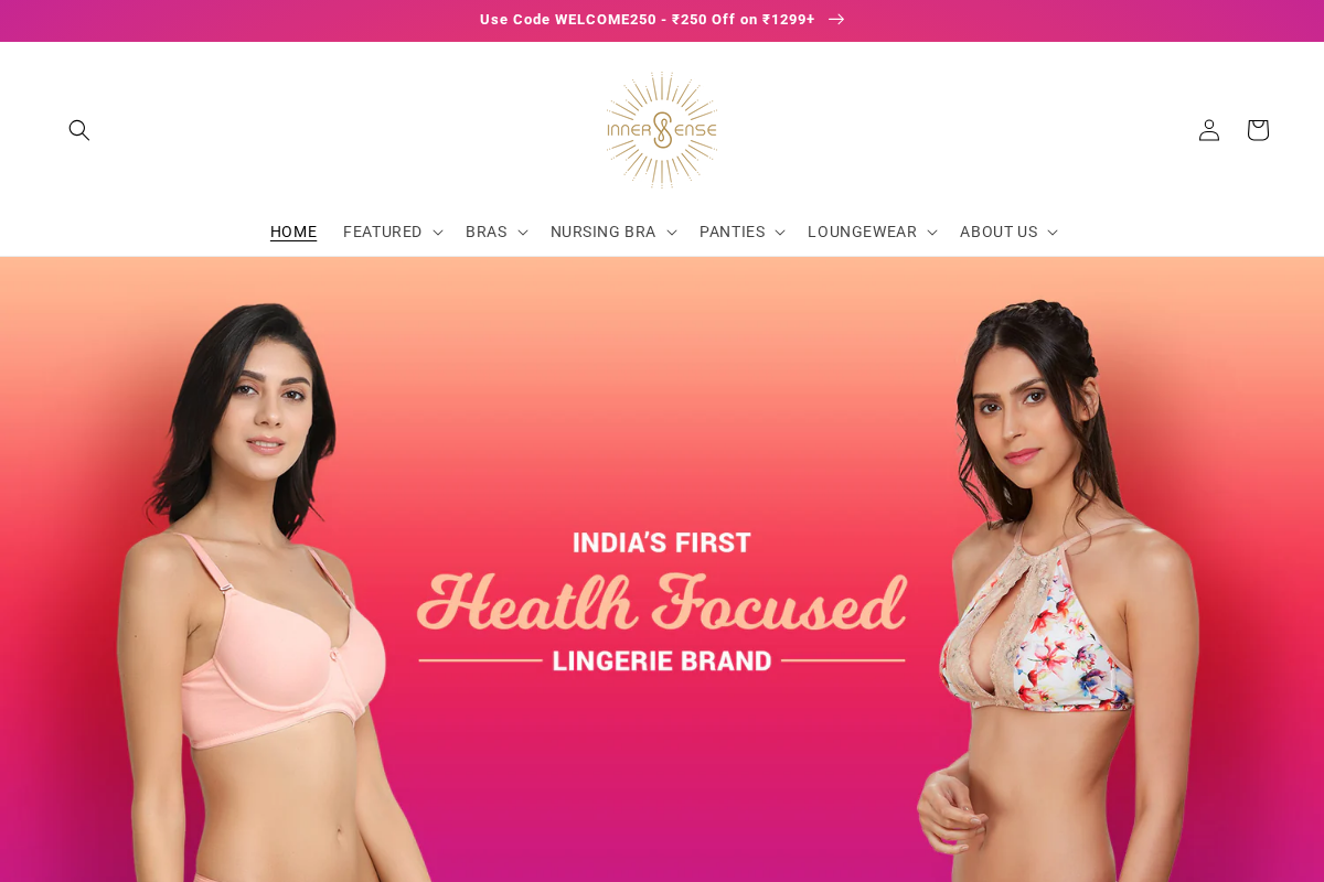 Inner Sense homepage screenshot