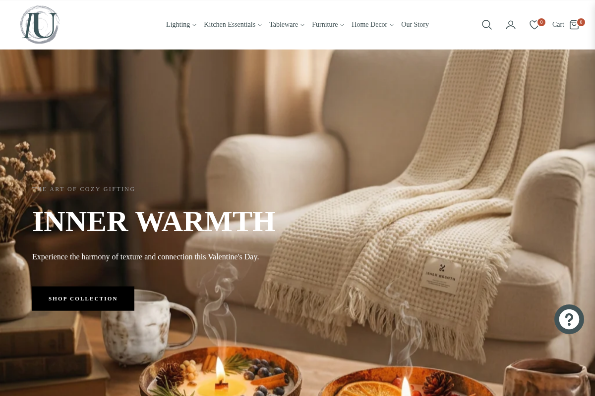InnerUnionHome homepage screenshot