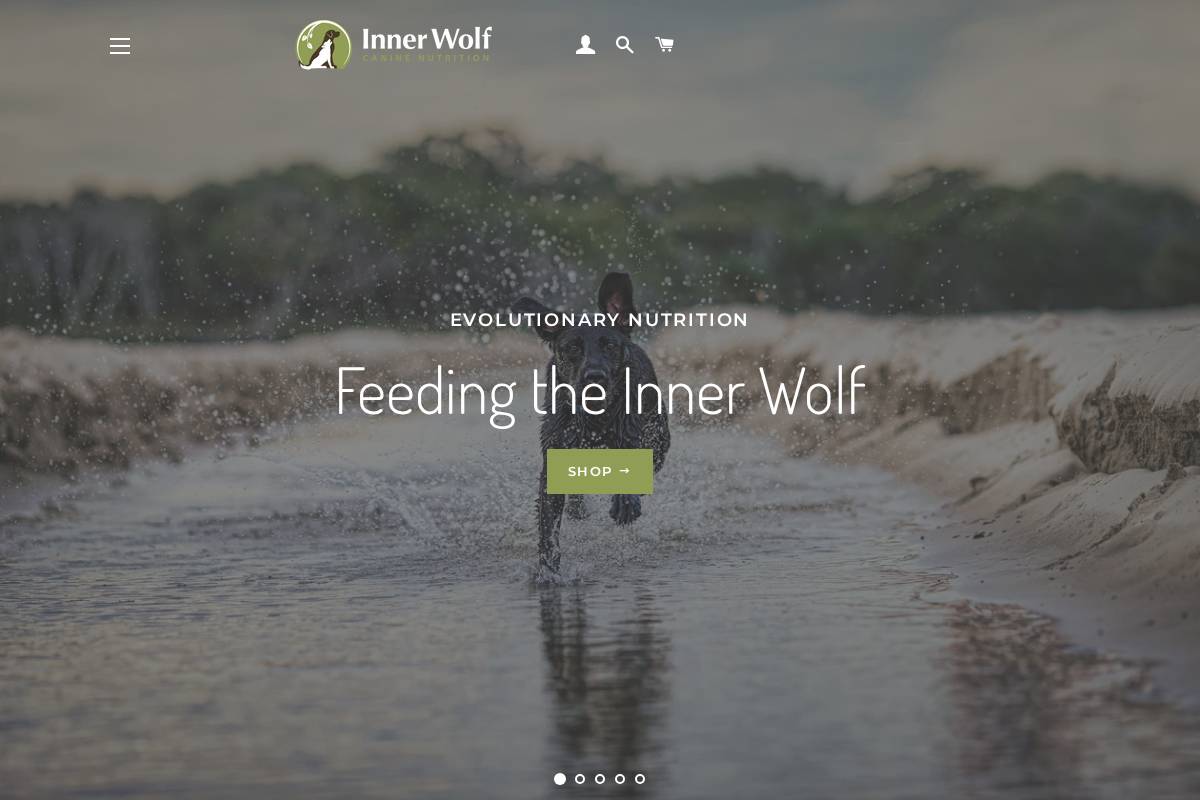 innerwolf.com.au homepage screenshot