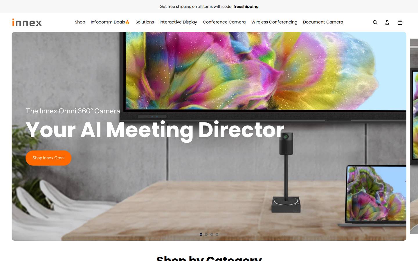 innex-store.com homepage screenshot