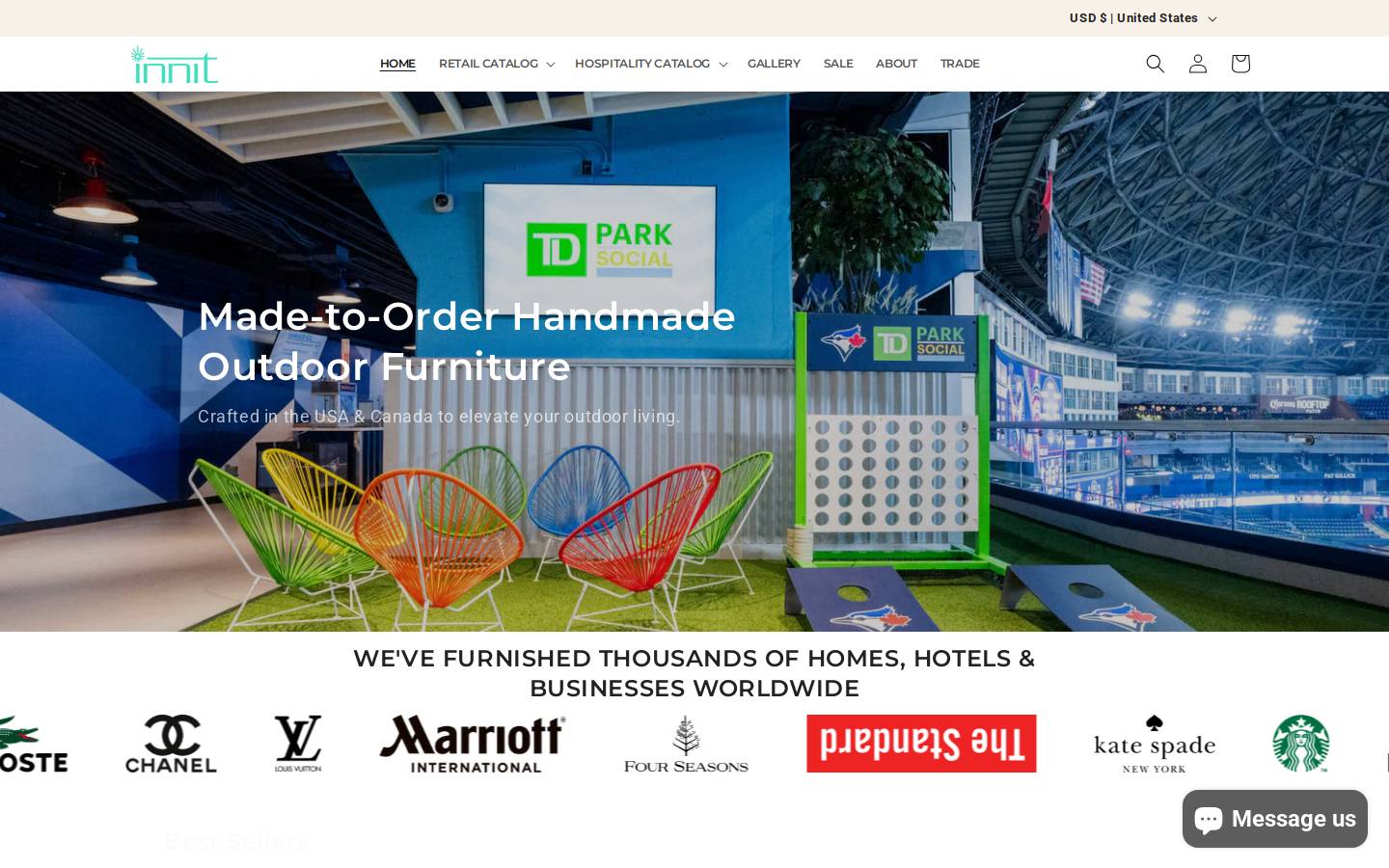 innitdesigns.com homepage screenshot