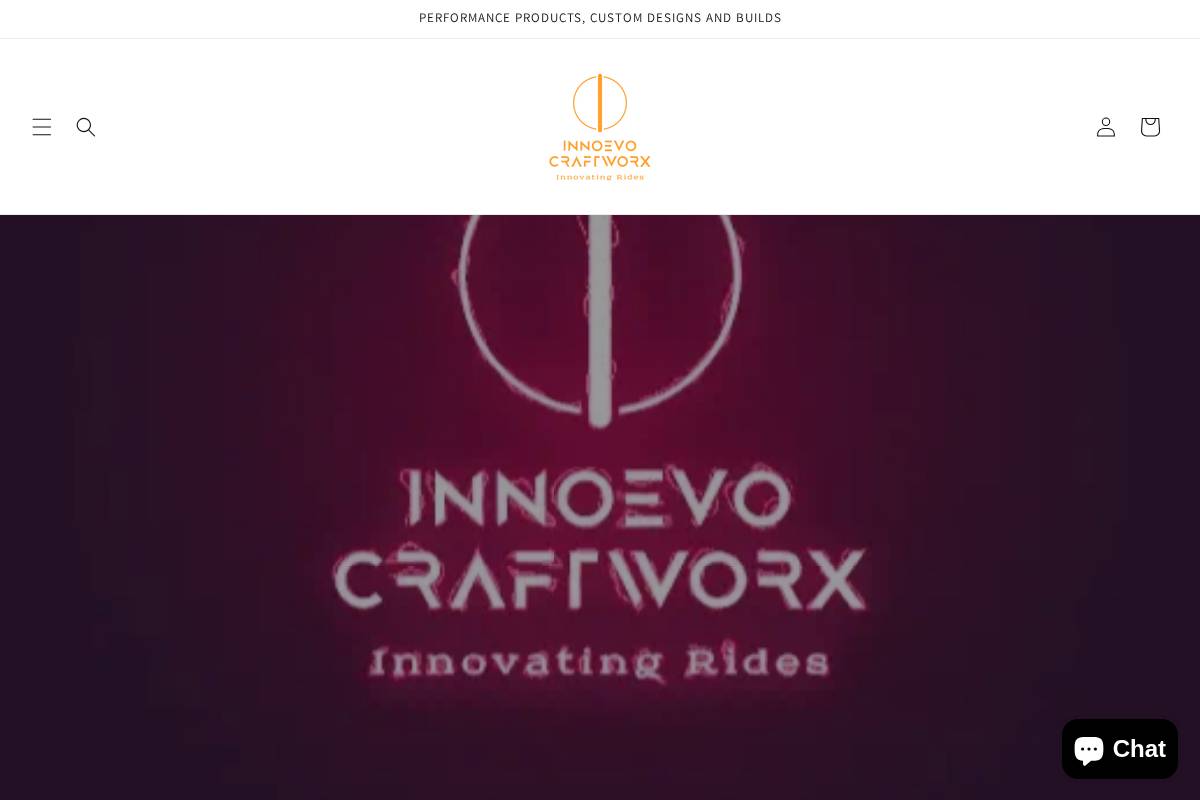 innoevocraftworx.com homepage screenshot
