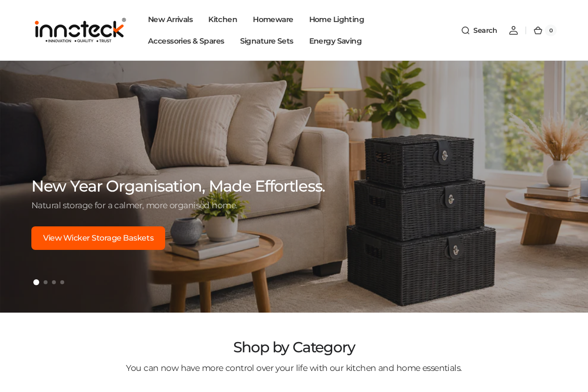 Innoteck homepage screenshot