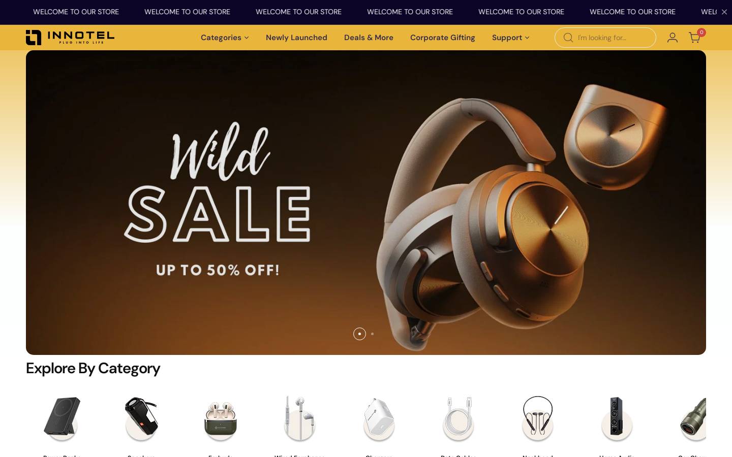 innotelworld.com homepage screenshot