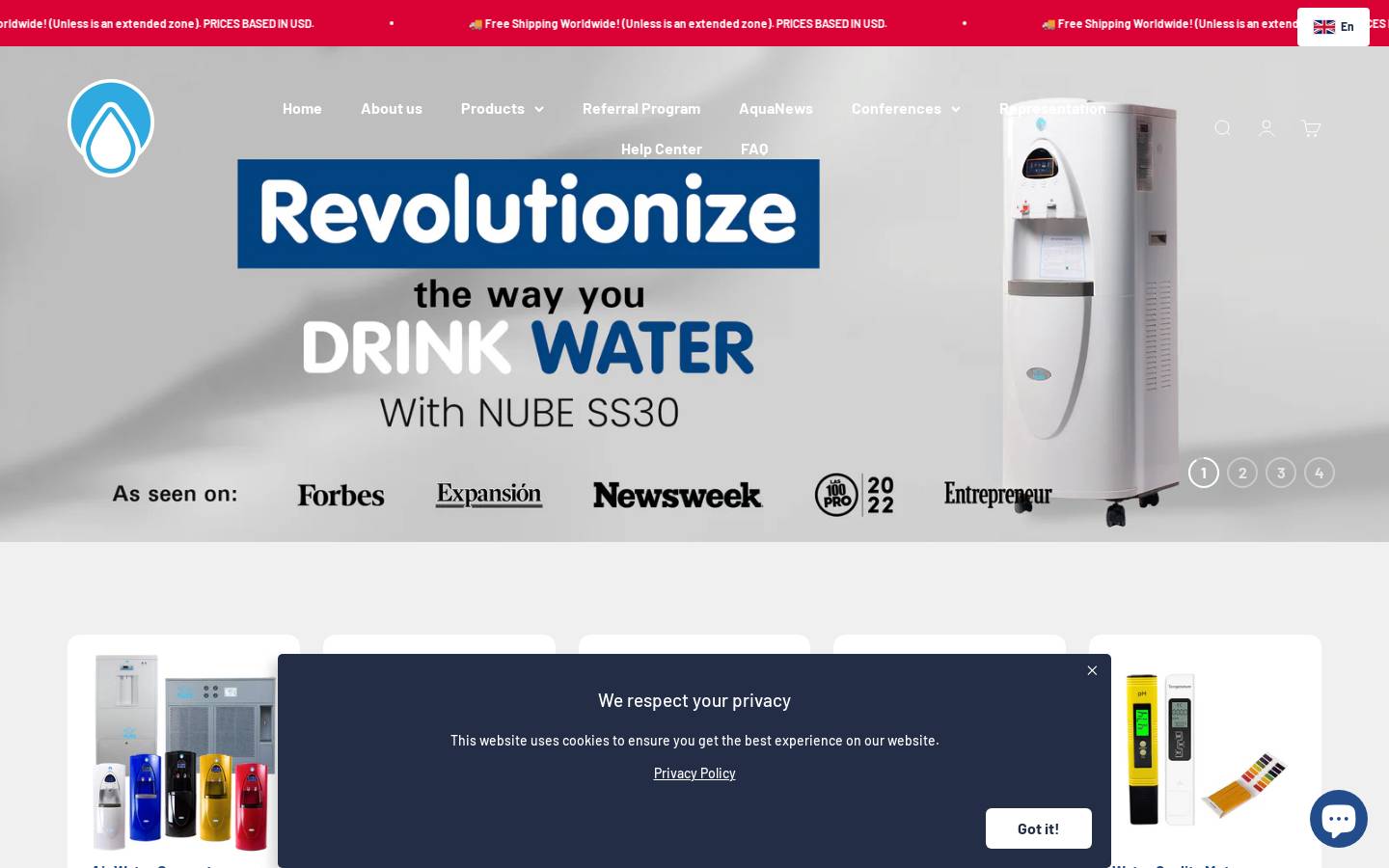 innovaqua.mx homepage screenshot