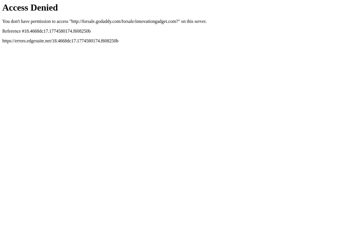 innovationgadget.com homepage screenshot