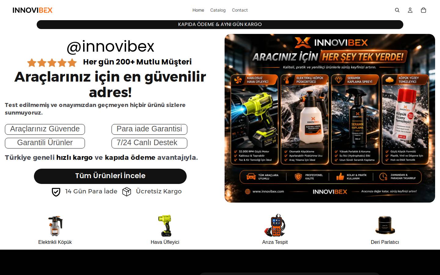innovibex.com homepage screenshot