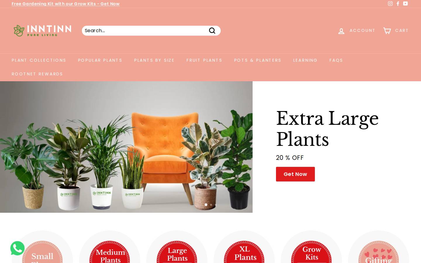 inntinn.in homepage screenshot