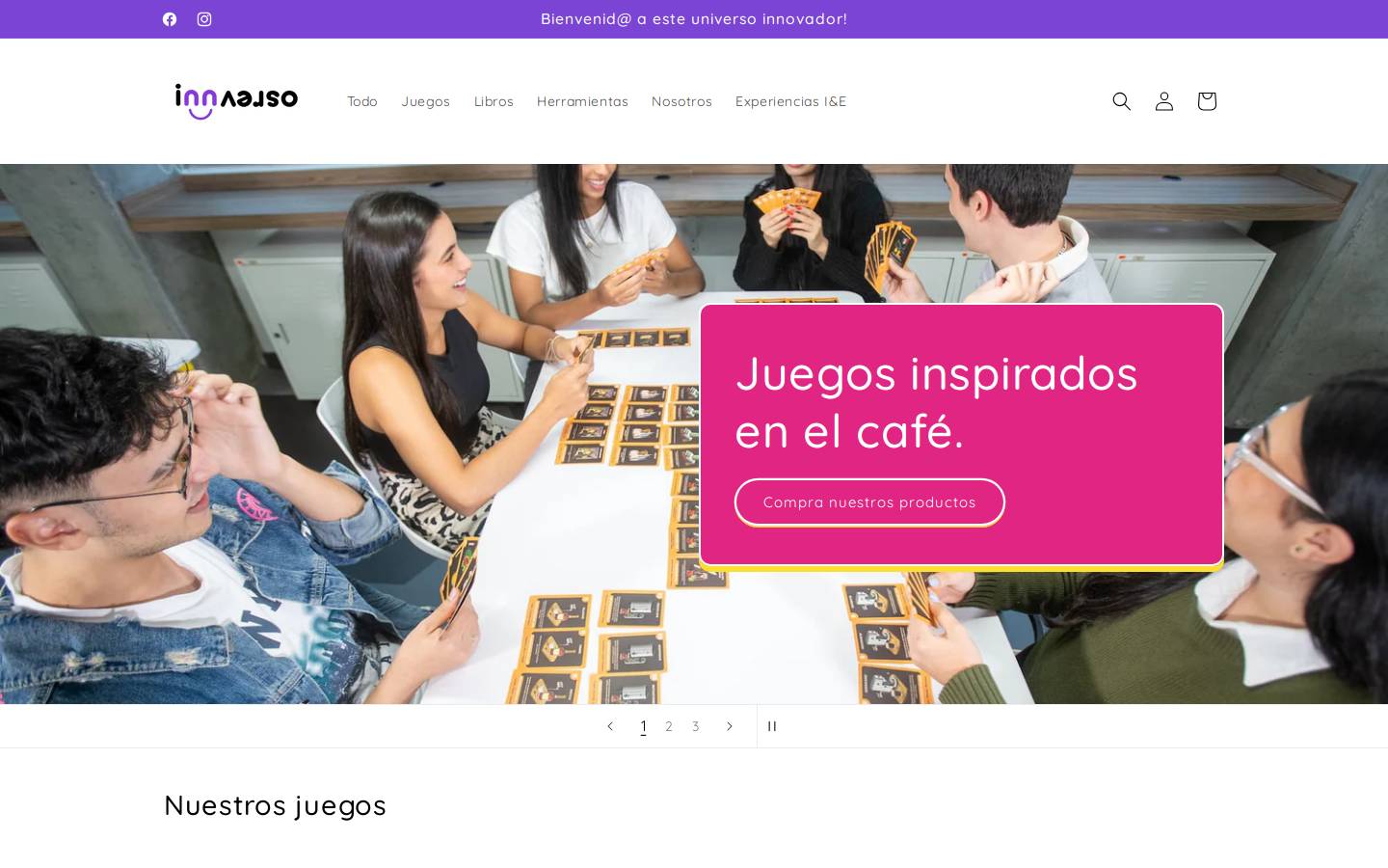 innverso.co homepage screenshot