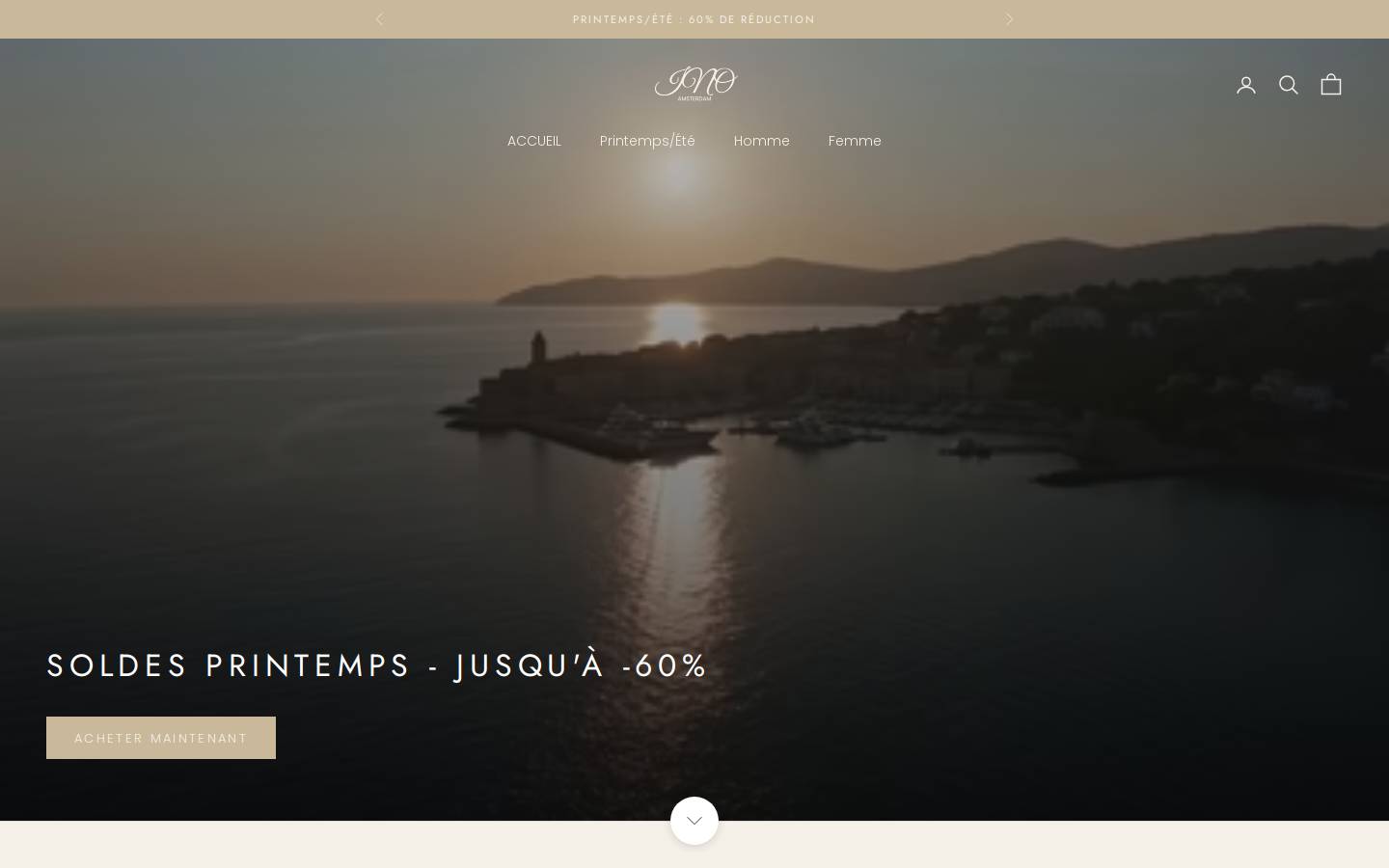 ino-amsterdam.com homepage screenshot