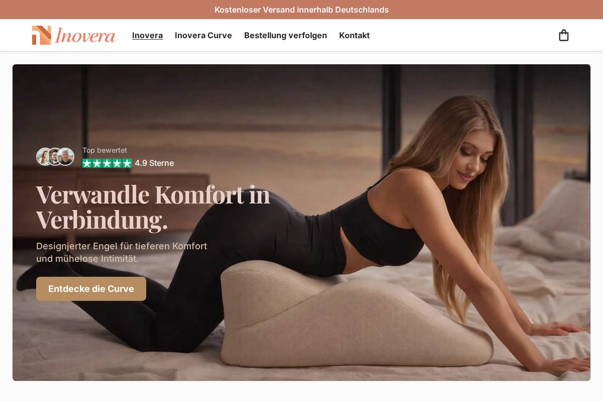 ino-vera.com homepage screenshot