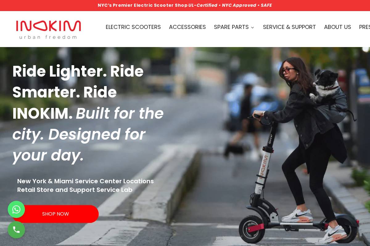 inokim.shop homepage screenshot