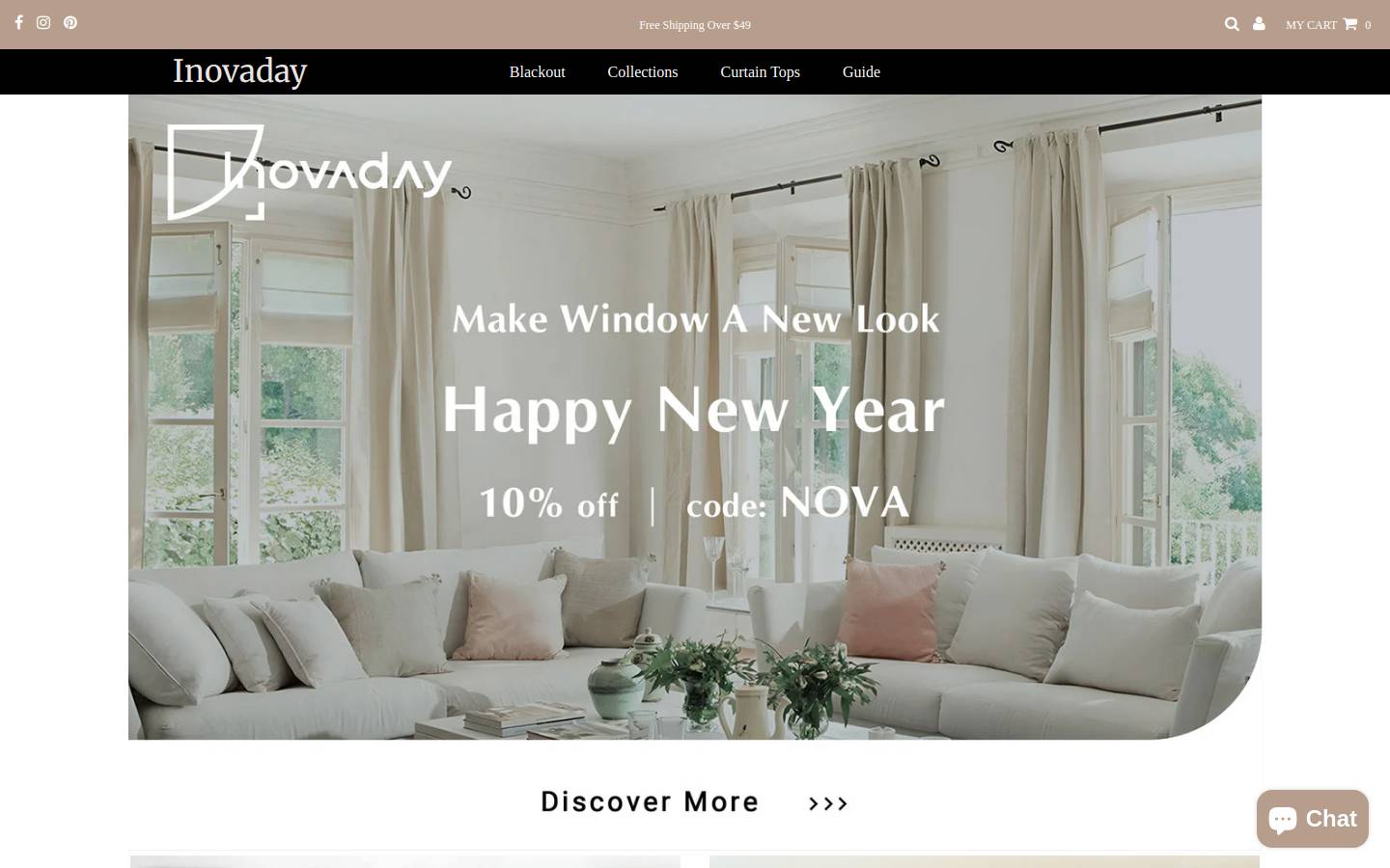 Inovaday homepage screenshot