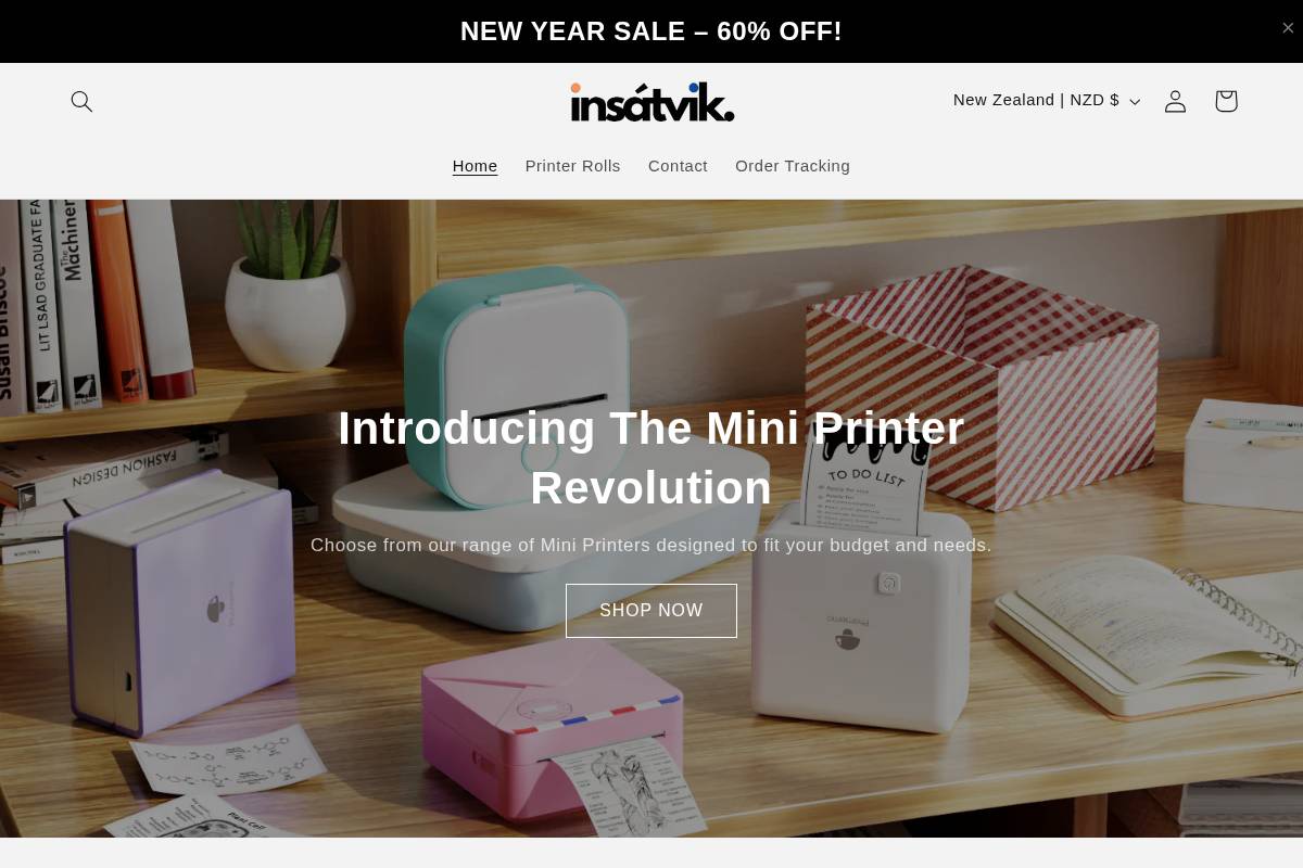 insatvik.com homepage screenshot