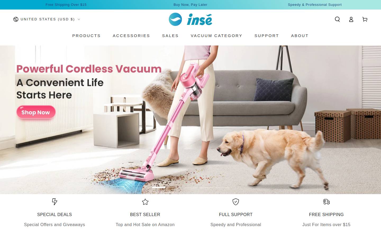 inselife.com homepage screenshot
