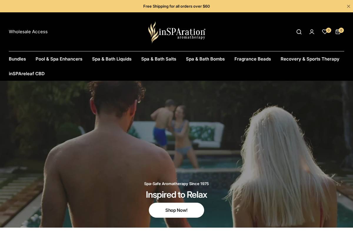 insparation.shop homepage screenshot