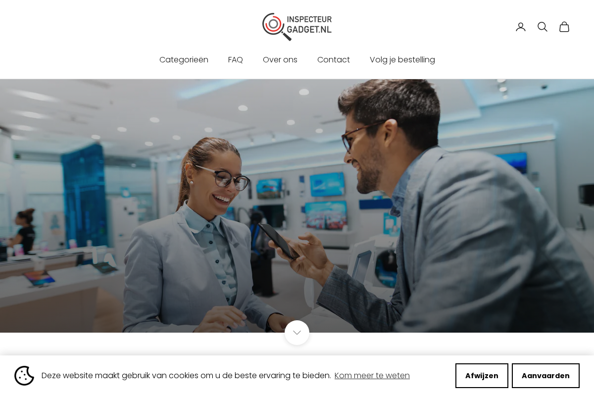 Inspecteur Gadget homepage screenshot