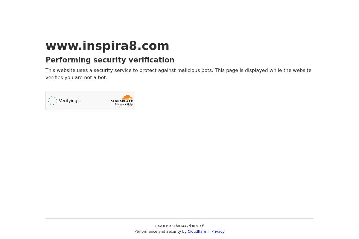 Inspira8 homepage screenshot