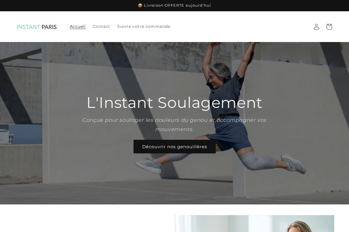 instantparis-shop.com homepage screenshot