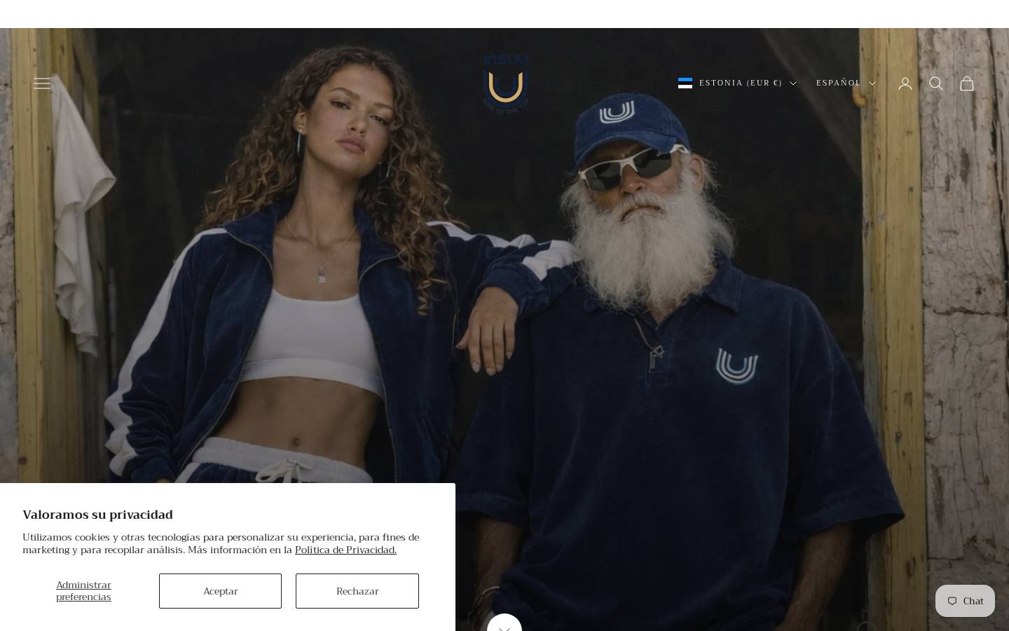 Insuusport homepage screenshot