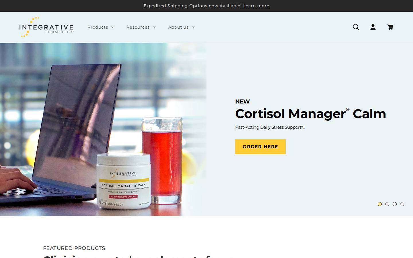 integrativepro.com homepage screenshot