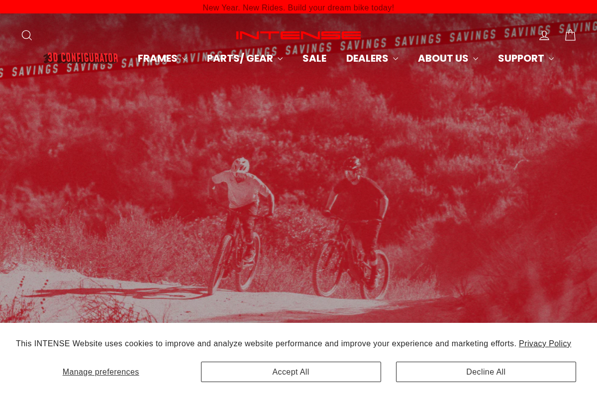 intense951.com homepage screenshot