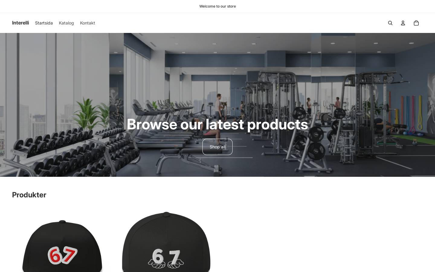 interelli.com homepage screenshot