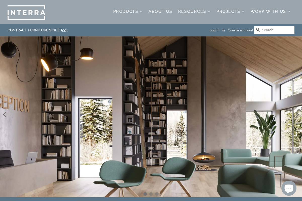 interracontract.com homepage screenshot