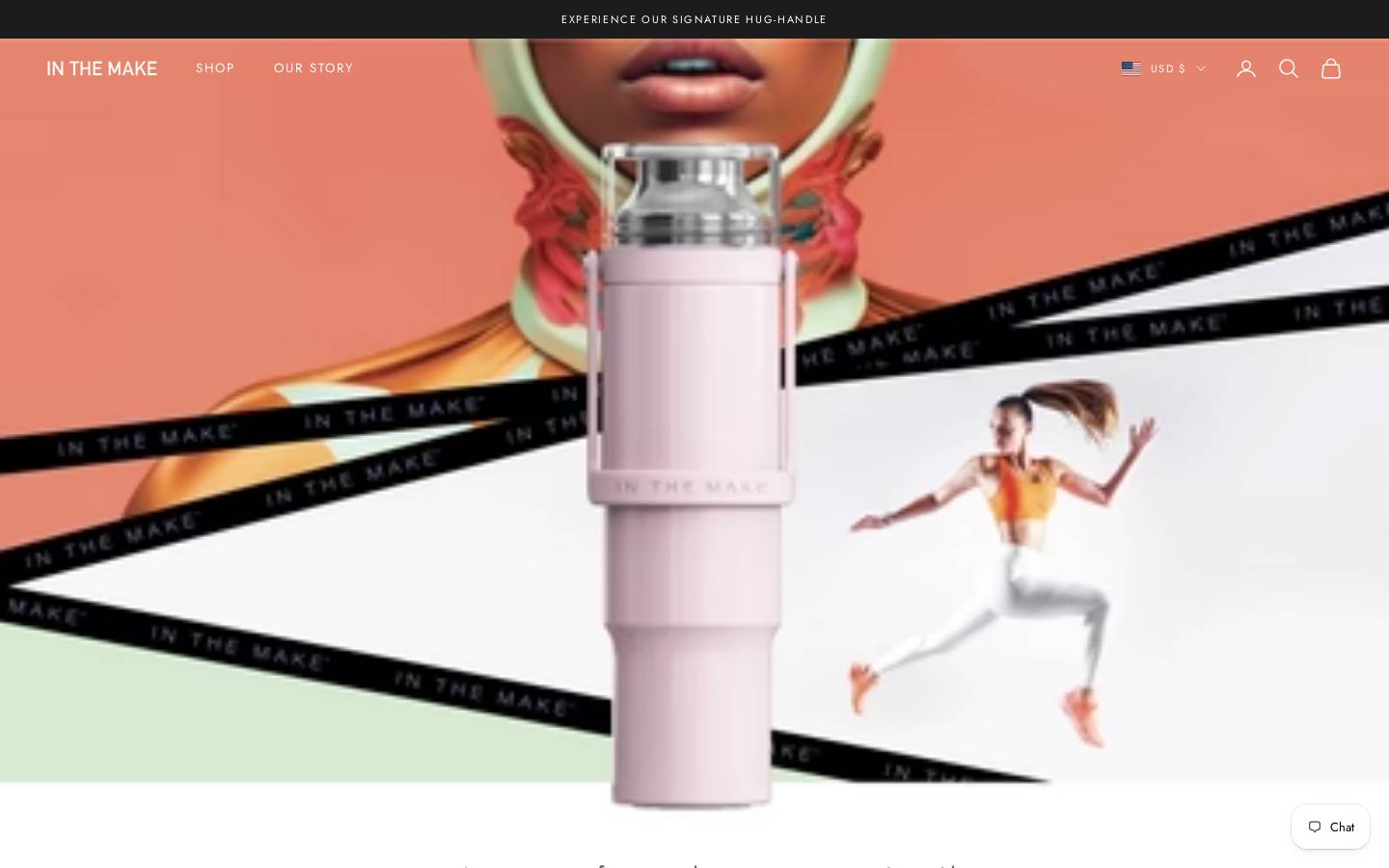 inthemake.co homepage screenshot