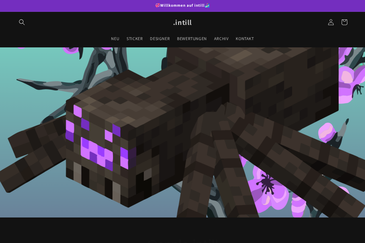 .intill homepage screenshot