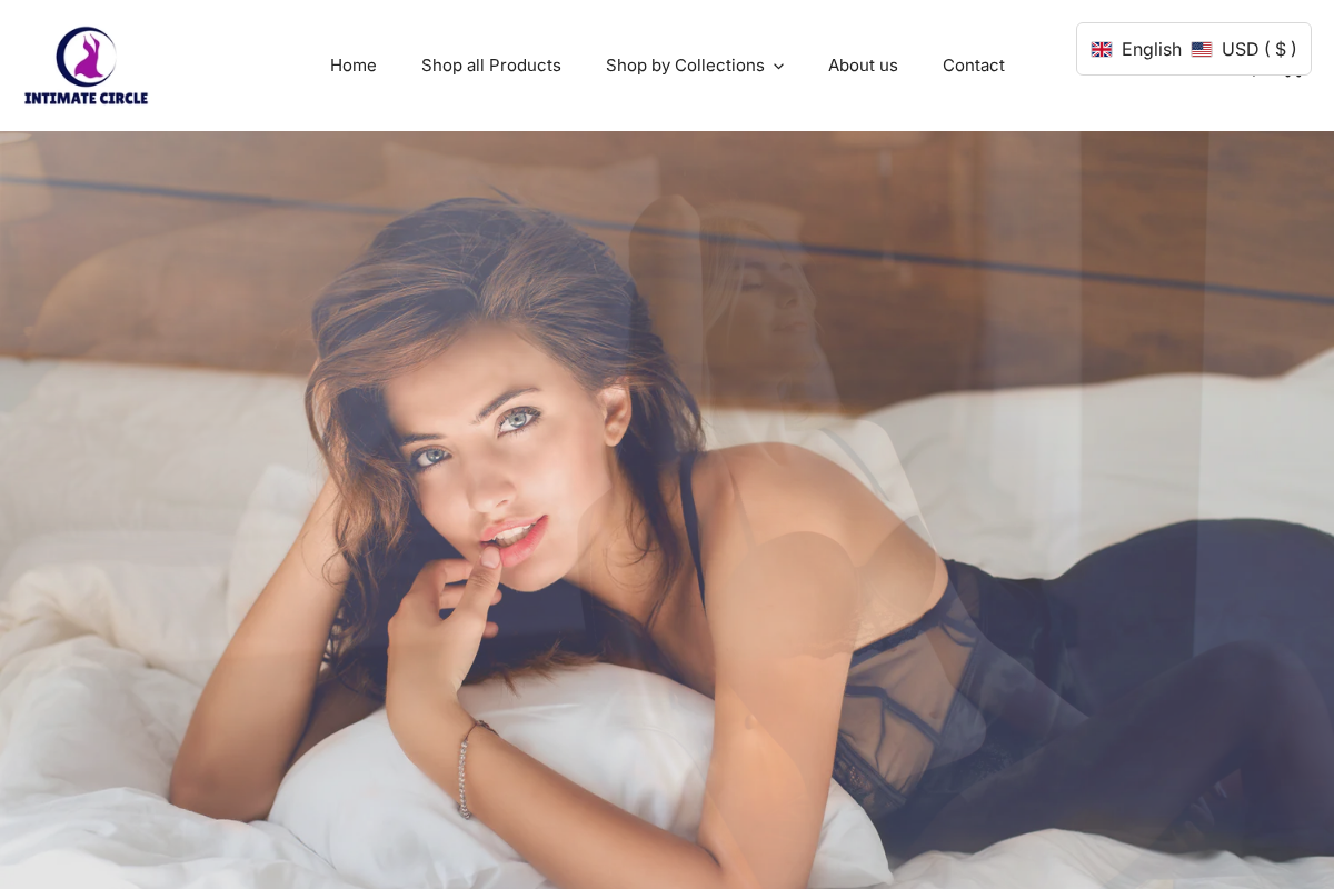 Intimate Circle homepage screenshot