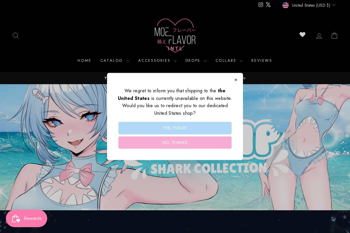 intl.moeflavor.com homepage screenshot
