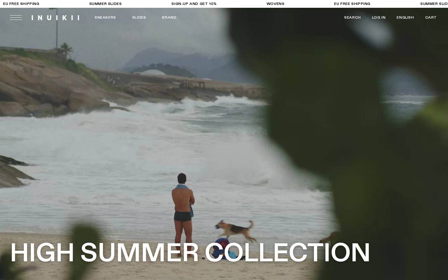 INUIKII homepage screenshot