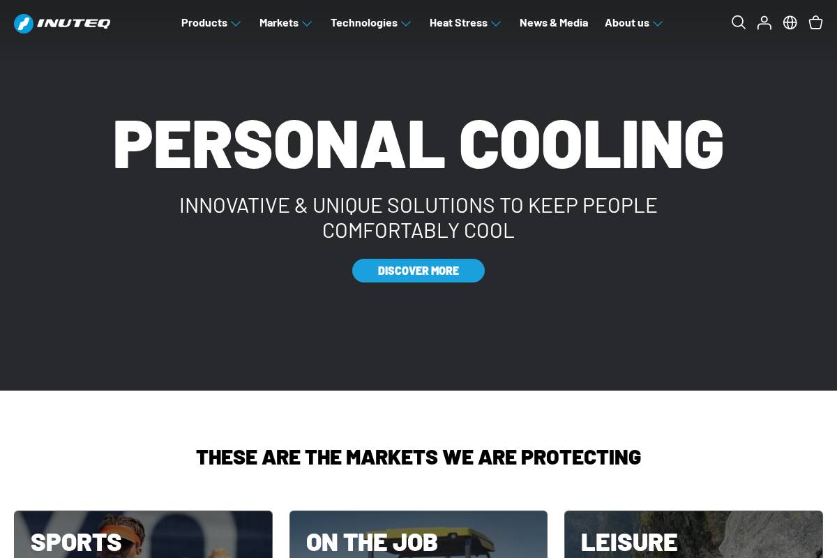 inuteq.com homepage screenshot