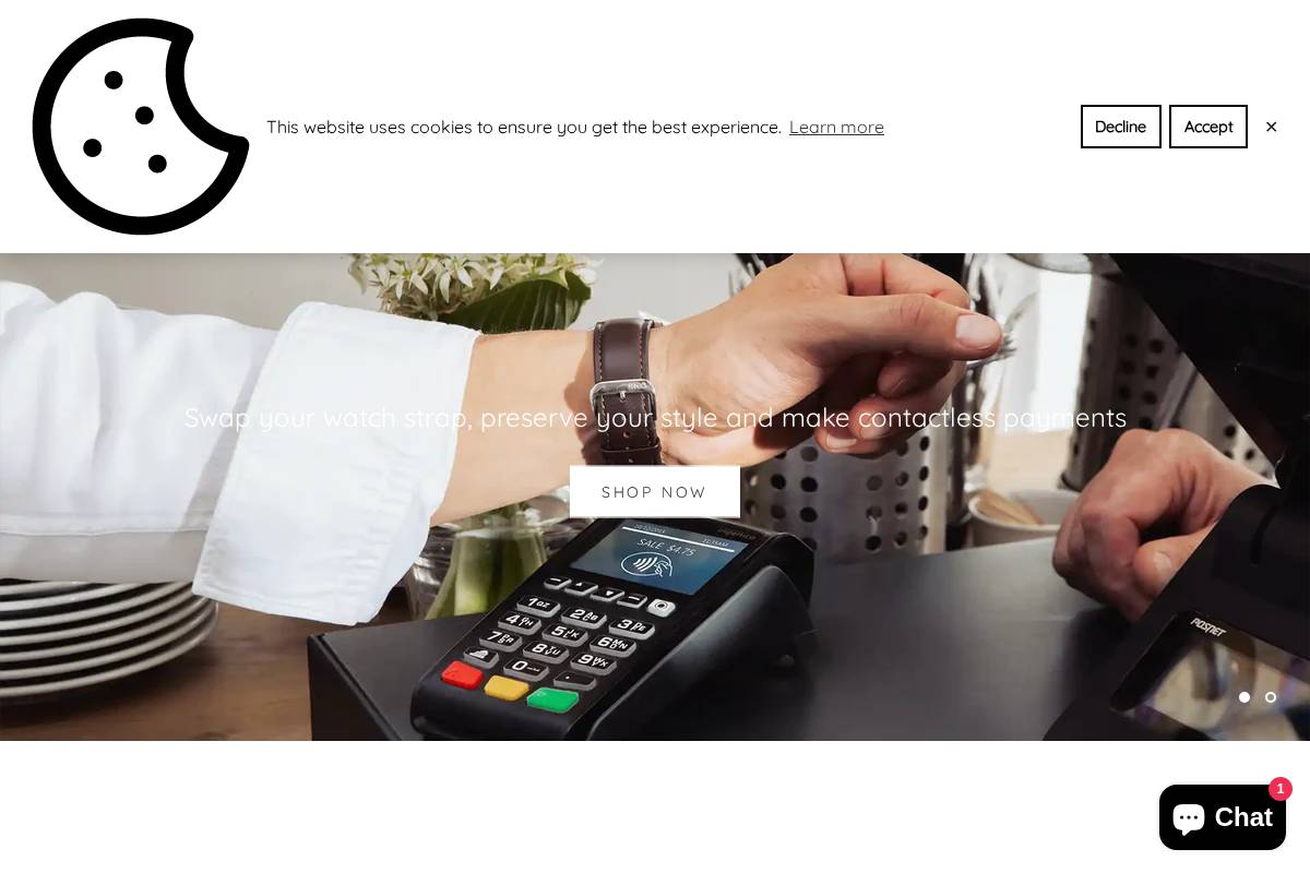 inviswearables.com homepage screenshot