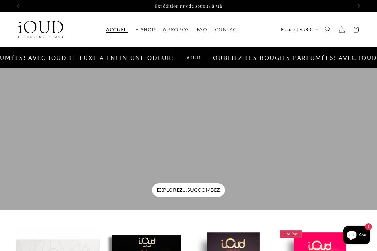 iOud France homepage screenshot