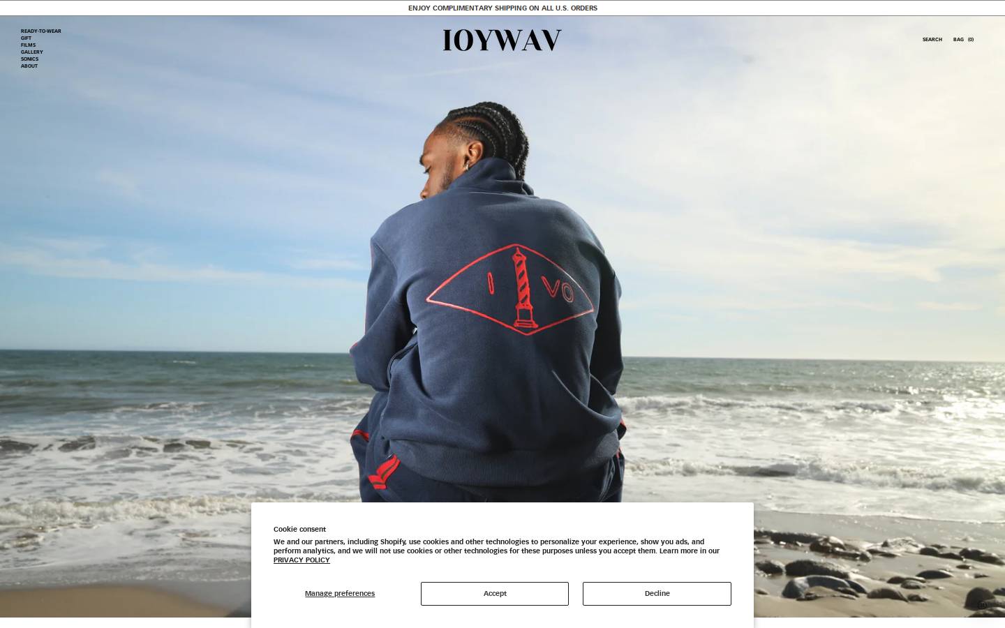 ioywav.online homepage screenshot