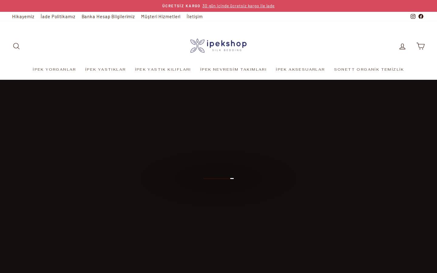 ipekshop.com homepage screenshot