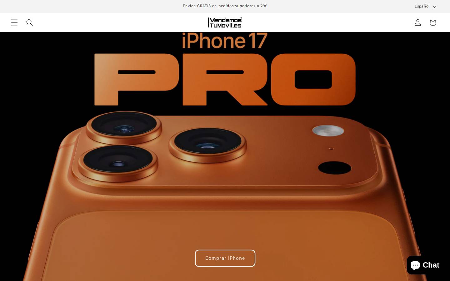 iphonepro.es homepage screenshot