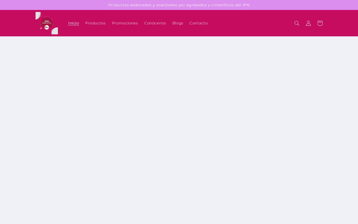 ipnproductos.com homepage screenshot
