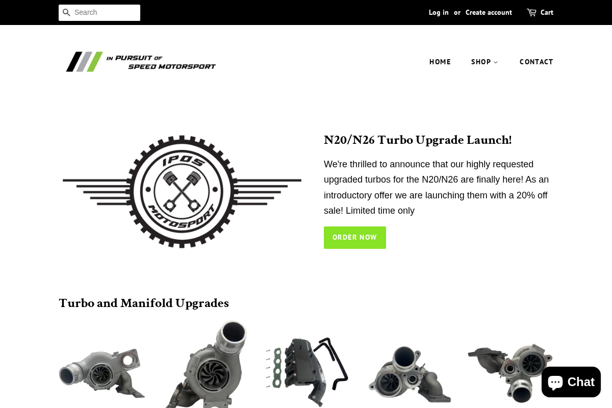 IPOSMotosport homepage screenshot