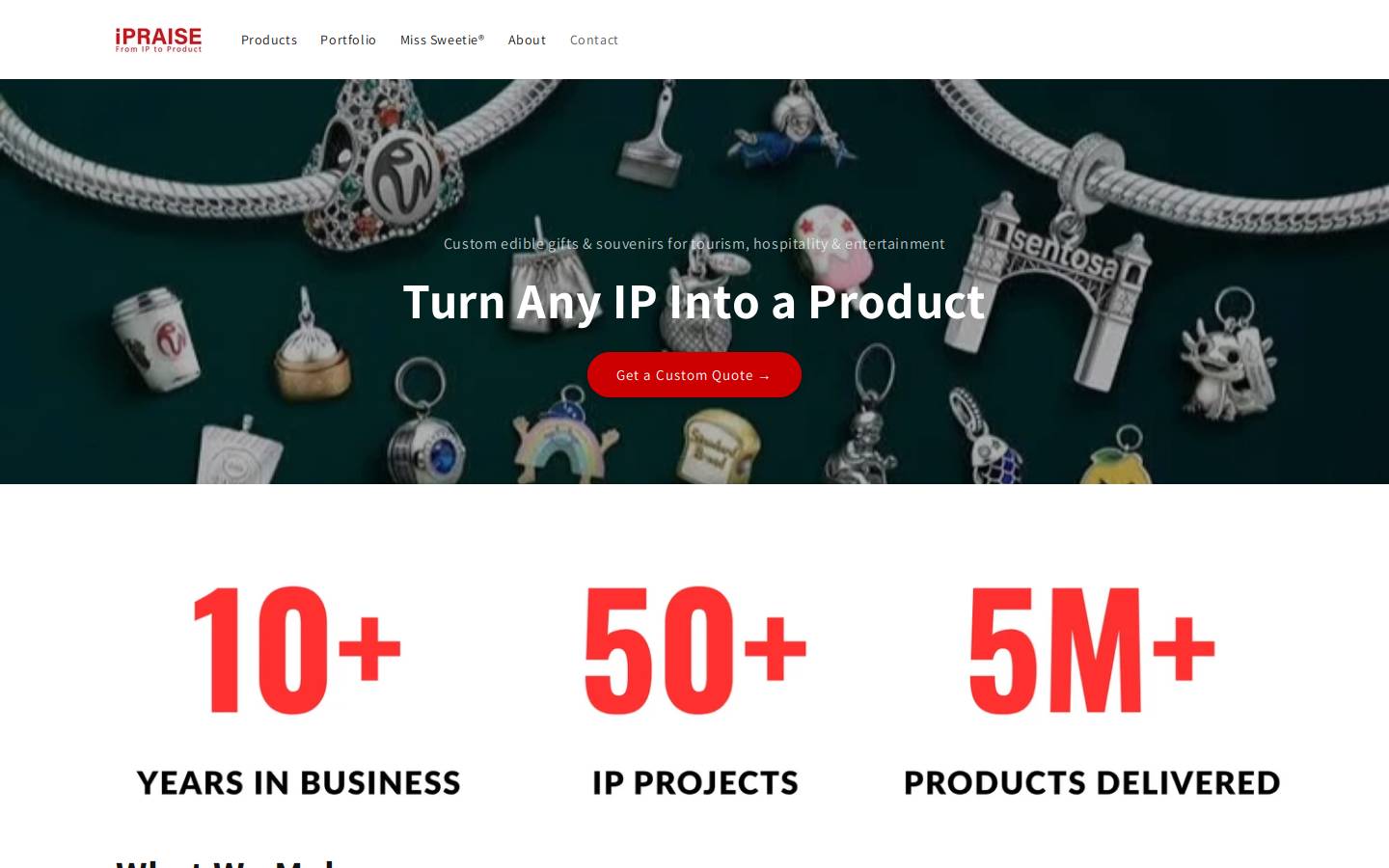 ipraise.sg homepage screenshot