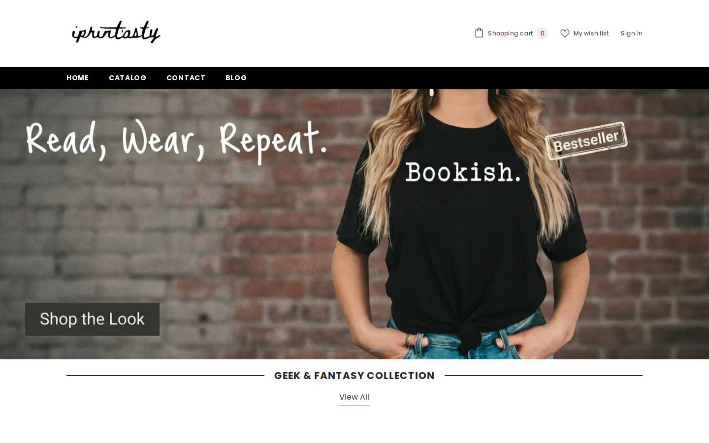 iprintasty.net homepage screenshot