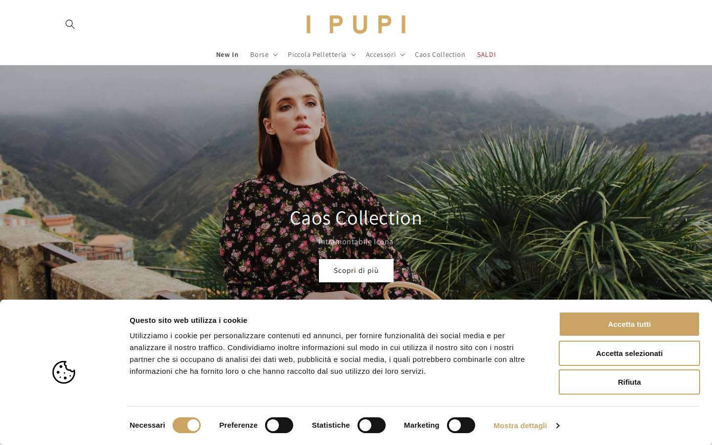 I PUPI homepage screenshot
