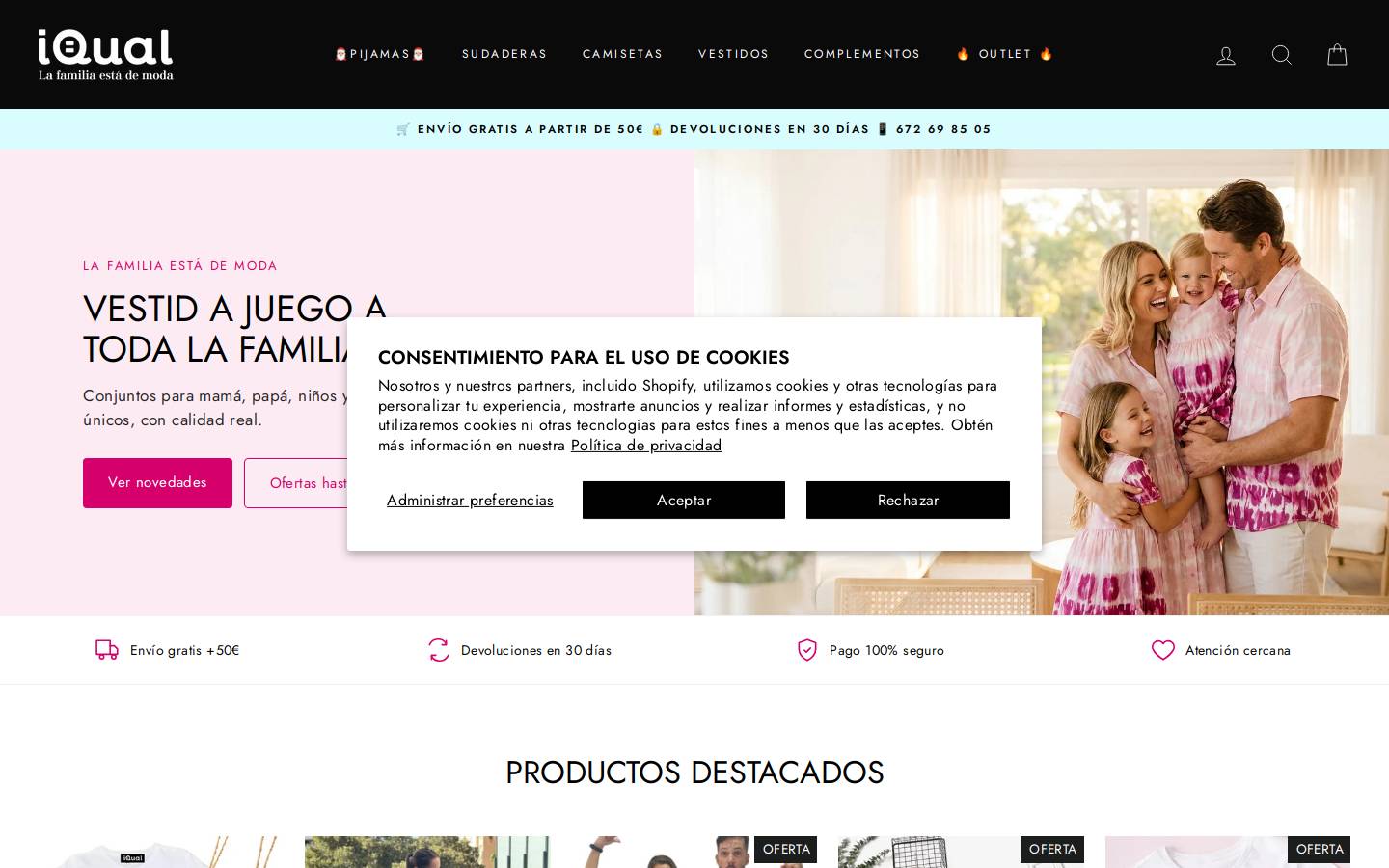 iqualonline.com homepage screenshot