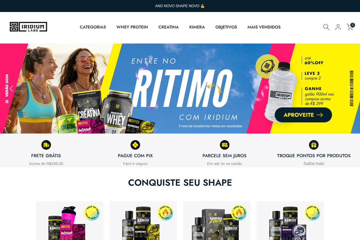 Iridium Labs homepage screenshot